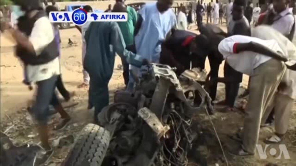 VOA60 Afirka: Kimanin Mutane Hudu Ne Suka Mutu A Wani Hari Da Mayakan Kungiyar Boko Haram Suka Kai A Maiduguri