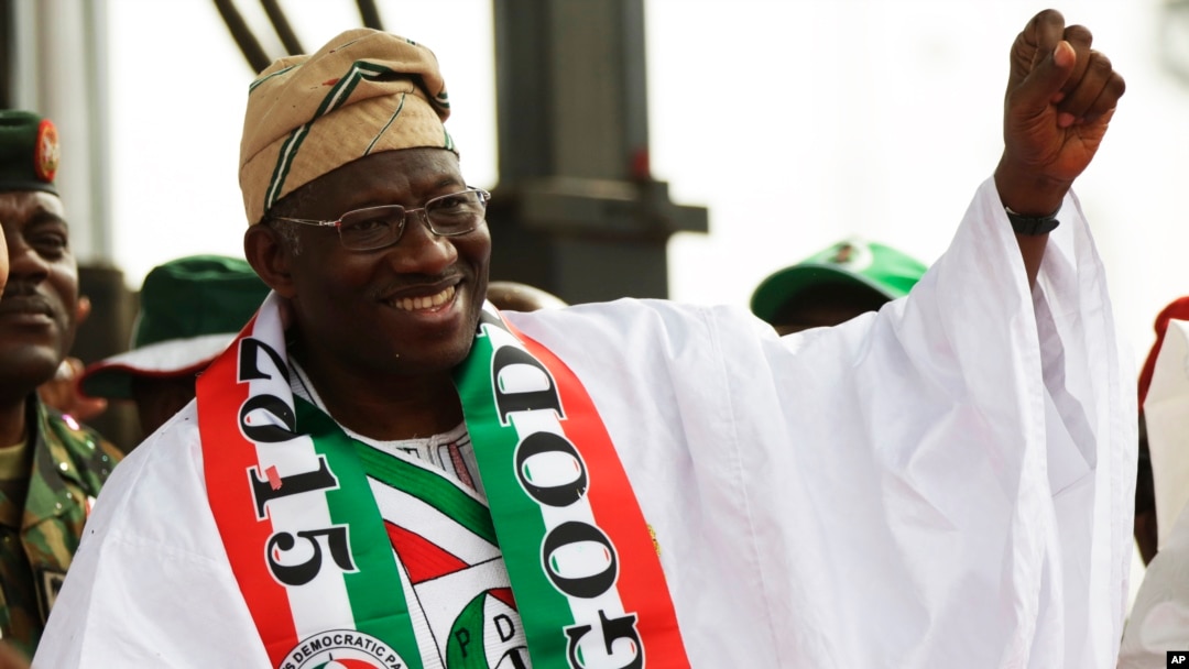 Shugaban Najeriya Goodluck Jonathan.