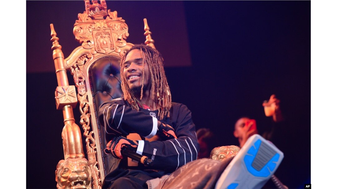 Rapper Fetty Wap performs at Power 105.1's Powerhouse 2015 at Barclays Center on Oct. 22, 2015, in Brooklyn, New York.