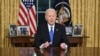Joe Biden apresenta o seu discurso de despedida no Salão Oval, Washington 15 janeiro 2025