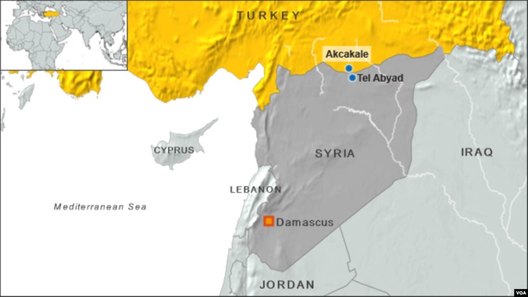 Border towns in Turkey and Syria