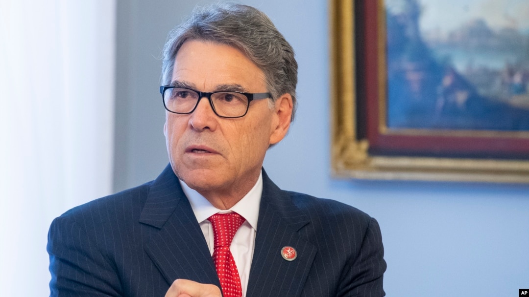 Secretario de Energía de Estados Unidos, Rick Perry. AP.