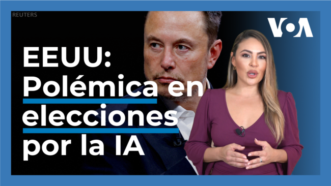 ¿Cómo la inteligencia artificial está generando polémica en las elecciones de EEUU?