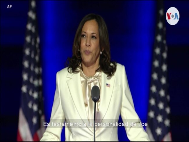 Harris celebra la "osadía" de Biden de elegir a una mujer como vicepresidenta 
