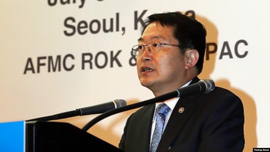 백승주 한국 국방부 차관. (자료사진)