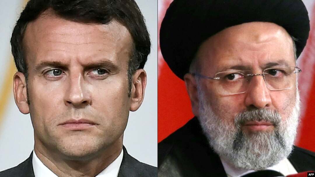 امانوئل مکرون و ابراهیم رئیسی تلفنی گفتگو کردند