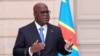 Rais wa DRC Tshisekedi akizungumza na waandishi wa habari mjini Paris, Aprili 30, 2024. Picha ya Reuters