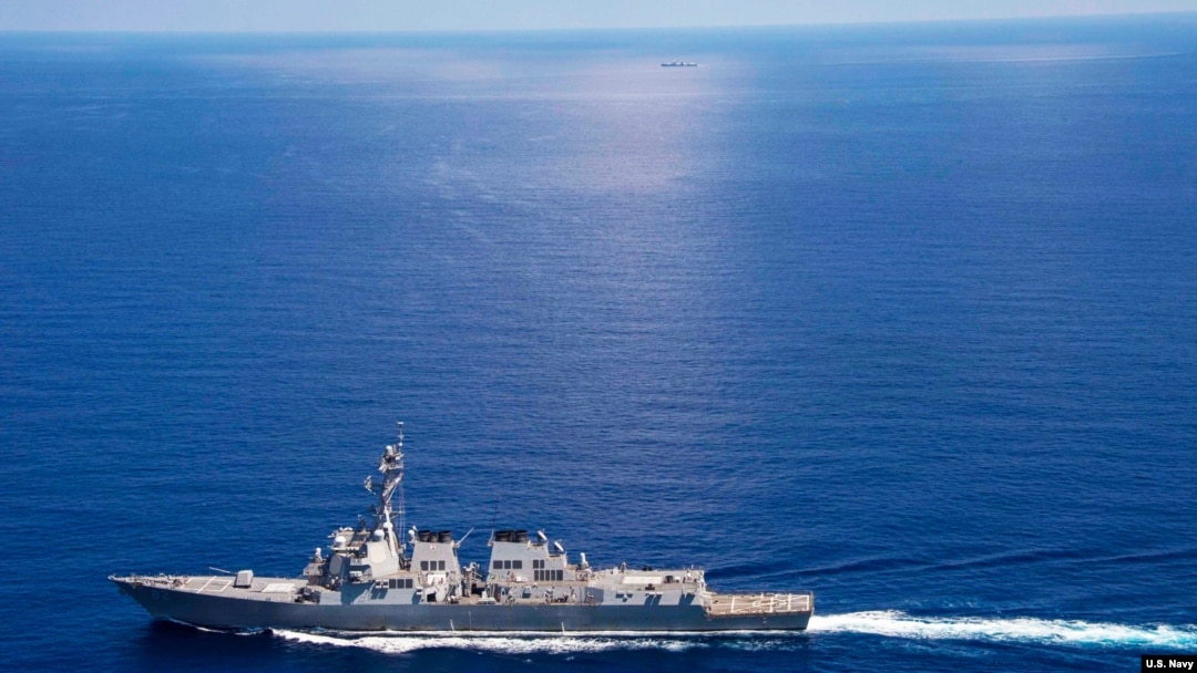 拉森號驅逐艦(資料圖片)