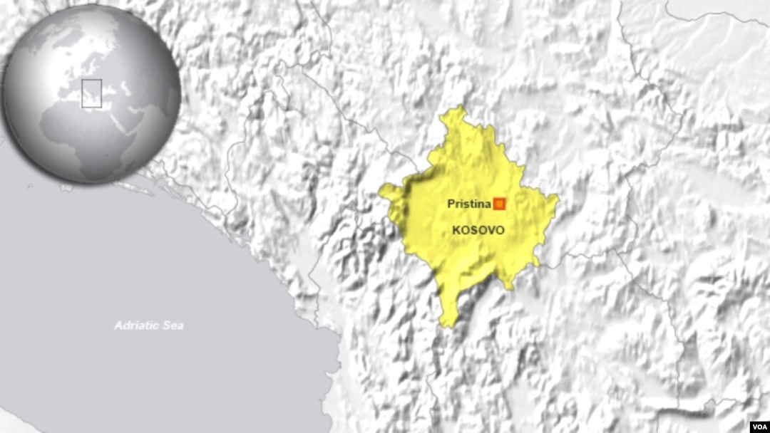 Kosovo map