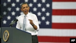 Tổng thống Obama nói rằng phe Cộng hòa đã quyết định ‘bảo vệ việc miễn giảm thuế cho số ít những người giàu có nhất nước Mỹ mà không quan tâm gì tới tầng lớp trung lưu’