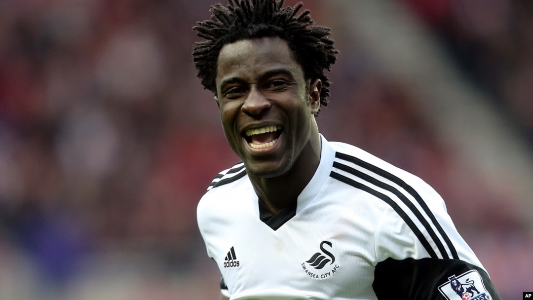 Wilfried Bony zai bar Swansea City zuwa Manchester City a kan albashin Fam Dubu 75 kowane sati daya!