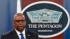 El secretario de Defensa de Estados Unidos, Lloyd Austin, durante una conferencia de prensa en el Pentágono el 3 de noviembre de 2022.