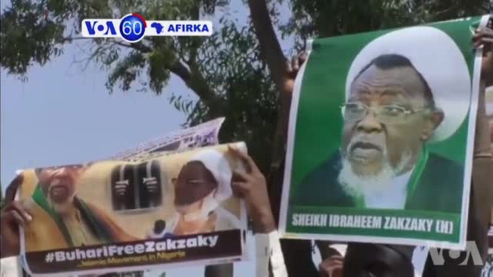 VOA60 AFIRKA: A Najeriya Daruruwan Mutane Suka Yi Zanga Zanga A Abuja Suna Kira A Saki Shugaban ‘Yan Shi'a Shaikh Ibrahim EL Zakzaky