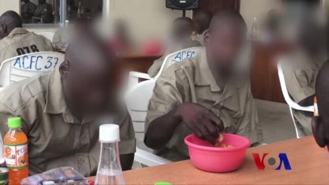 BIDIYO: Za A Horas Da 'Yan Kungiyar Boko Haram Din Da Suka Mika Wuya