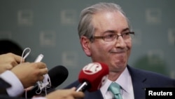 Eduardo Cunha, presidente da Câmara dos Deputados do Brasil. 