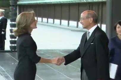Caroline Kennedy presenta credenciales