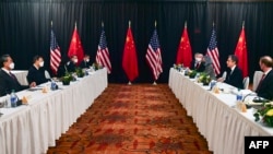 2021年3月18日美中兩國高層在阿拉斯加會談上尖銳交鋒。