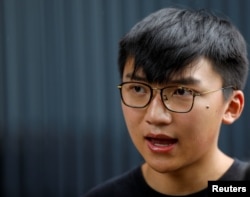 前香港本土政黨“香港眾志”副主席鄭家朗（鄭家朗提供）