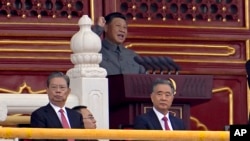 習近平7月1日在中共建黨百年大慶發表講話。