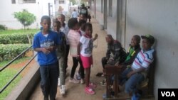 Alunos na escola 3 de Fevereiro (Foto francisco Júnior)