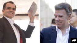 Óscar Iván Zuluaga disputará la segunda vuelta contra el presidente Juan Manuel Santos.
