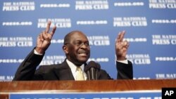 Herman Cain, candidato republicano à presidência dos Estados Unidos