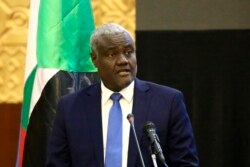 Mwenyekiti wa Kamisheni ya Umoja wa Africa Moussa Faki Mahamat