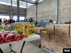 Unas 100 toneladas de alimentos y medicinas ya están en centro de acopio en Cúcuta como parte de la ayuda humanitaria de EE.UU. al pueblo de Venezuela.