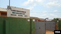 Mecanagro, portões fechados, Malanje