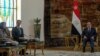 در دومین ایستگاه سفر به خاورمیانه، آنتونی بلینکن به مصر رفت