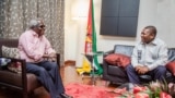Afonso Dhlakama e Filipe Nyusi(Foto de Arquivo)