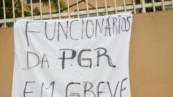 Oficiais da justiça em greve em Angola - 1:40