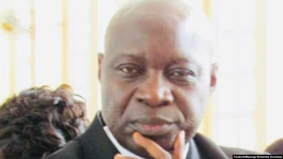 Jean Kimbembe Mazunga mokambi ya kala ya SCPT (Onatra ya kala) mpe mokambi ya kala ya Onatra (SCPT), Kinshasa, 8 décembre 2018. (Facebook/Mazunga Kimbembe)