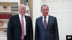 Tổng thống Trump gặp Ngoại trưởng Nga Lavrov tại Tòa Bạch Ốc,10/5/2017