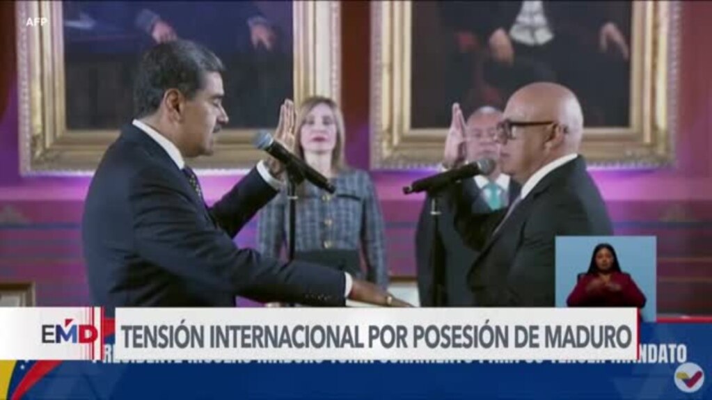 Gobiernos reaccionan a la investidura de Nicolás Maduro como gobernante de Venezuela 