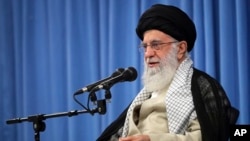 Lãnh tụ tối cao Iran Ayatollah Ali Khamenei.
