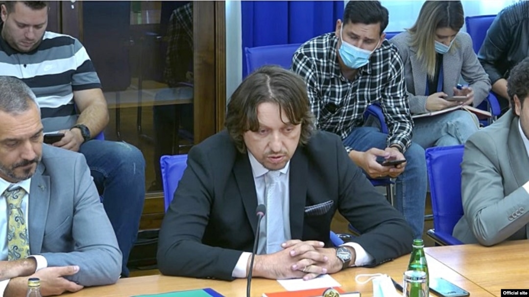 Ministar unutrašnjih poslova u Vladi Crne Gore Sergej Sekulović svjedoči pred Odborom za bezbjednost i odbranu Skupštine Crne Gore (rtcg.me)