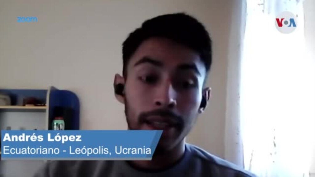 Ecuatoriano en Ucrania: "No siento la ayuda que necesitaría por parte de la autoridades"