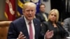 El presidente Donald Trump sugirió que podría intervenir en una disputa entre legisladores republicanos y el Departamento de Justicia.