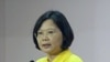 台現任總統馬英九及民進黨總統參選人蔡英文談災後重建