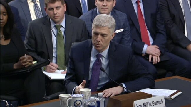 Court Nominee Gorsuch: Criticism of Judge's Motives 'Demoralizing and Disheartening'