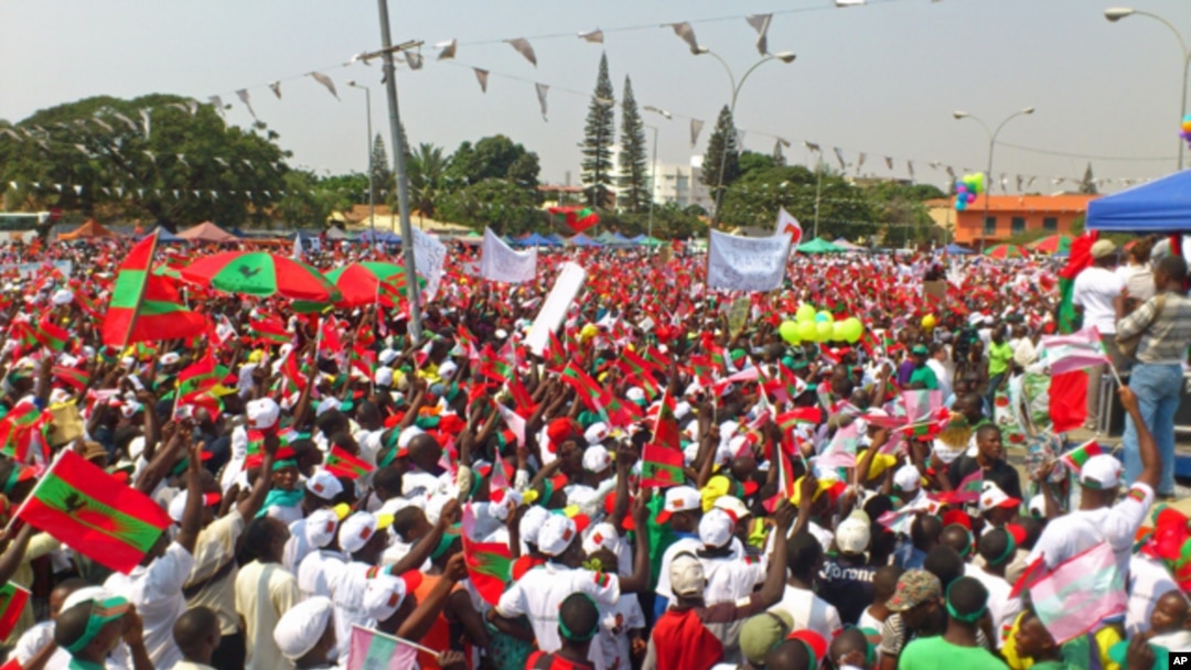 Manifestação da UNITA em Luanda, 19 de Maio de 2012