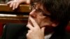 Catalan regional President Carles Puigdemont is pictured during a session at the Parliament of Catalonia in Barcelona, Spain, July 28, 2016.
