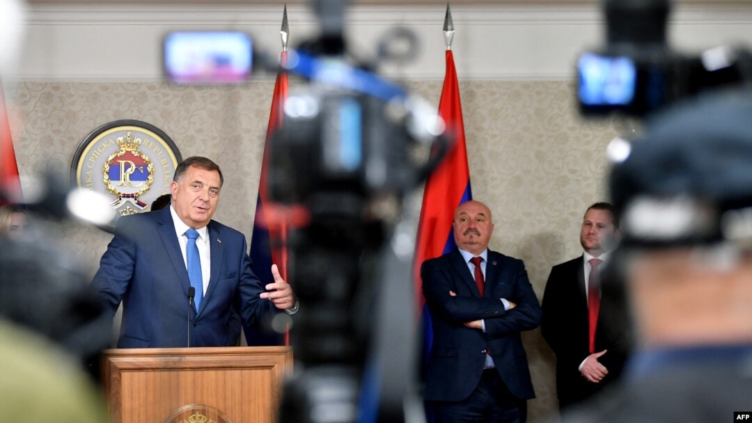 სერბთა რესპუბლიკის პრეზიდენტი ბოსნიაში მილორად დოდიკი 