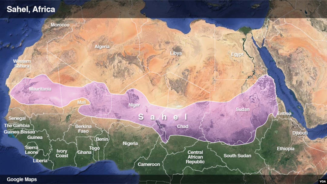 Sahel region, Africa