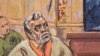 ARCHIVO - El capo mexicano Ismael "El Mayo" Zambada comparece en un tribunal federal de Brooklyn, Nueva York, EE UU, el 18 de octubre de 2024, en esta imagen de la sala del tribunal.