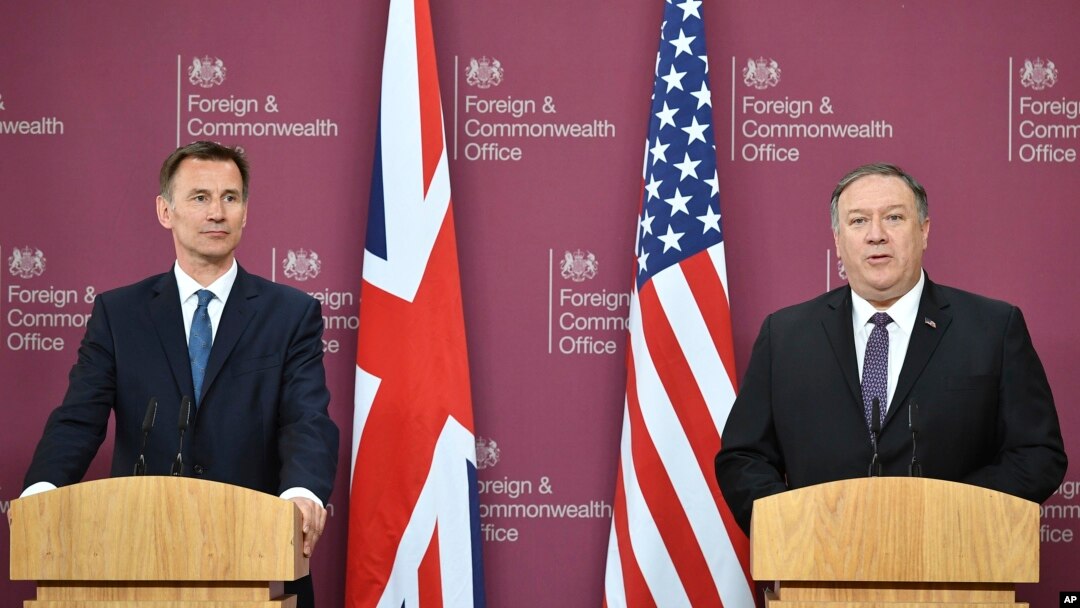 AQSh va Britaniya tashqi ishlar vazirlari Londonda