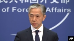 中國外交部發言人王文斌。