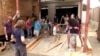 Schoolchildren Help Build Tiny Home for Homeless Veteran