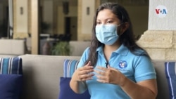 Zacha Gutiérrez, directora de la organización Jóvenes Ambientalistas de Nicaragua. [Foto: Houston Castillo Vado]